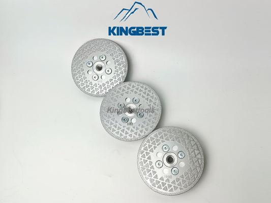 M10 Silver Star Brazed Saw Blade for Cutting and Grinding 100mm (3pcs a pack) - Free Shipping