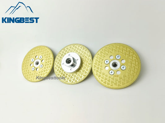 M10 Golden Star Brazed Saw Blade for Cutting and Grinding 100mm