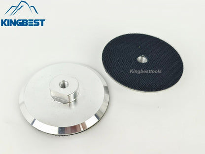 4inch Aluminum Backer Sanding Disc Backing Pads Self-adhesive Hook Loop Backed Pplate