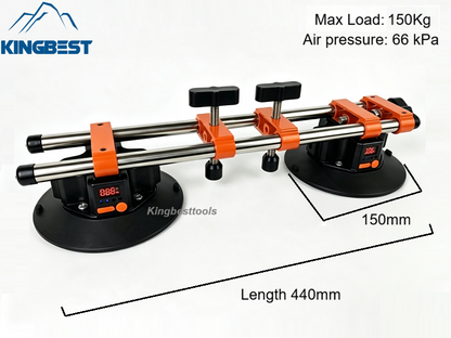 New Leveler with Electric Suction Cup--Seamless Stitching
