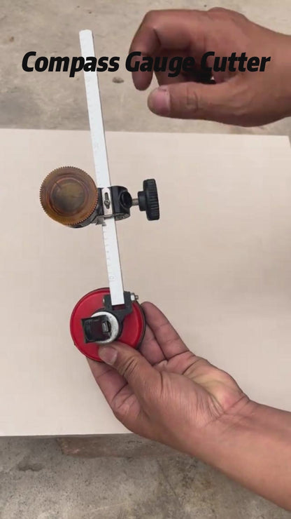Promotion! Compass Gauge Cutter For Glass and Tiles 40cm/Compass Professional 40cm-free shipping A01