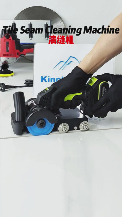 Floor and Wall Seam Cleaning Machine Brushless Battery Seam Cutter Gap Cleaning Machine-Free Shipping