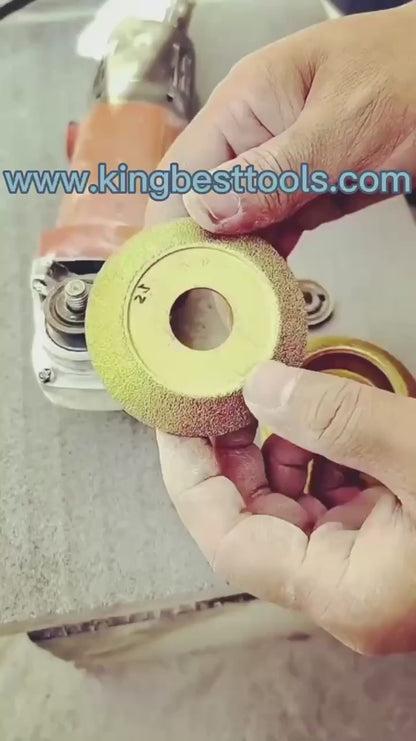V Wheels Grinding Wheels Stone Edging Polishing Wheels Diamond V Wheels