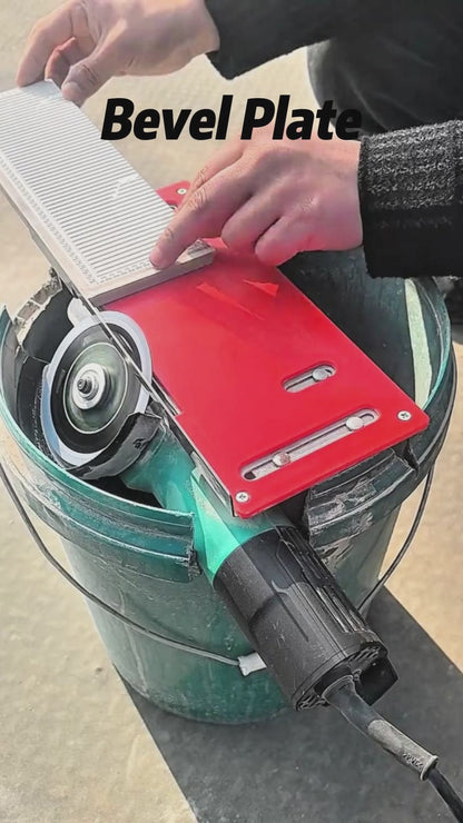 Long Chamfer Bracket For Angle Grinder 100mm Free Shipping A01