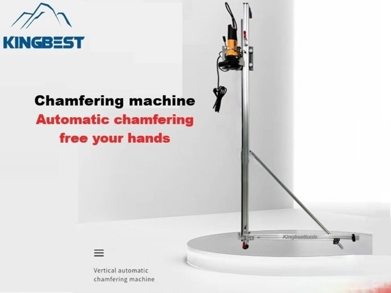 Automatic Chamfering Cutter with Frame Vertical Automatic Chamfering Machine Rail Tiles Cutter For Tiles Porcelain Ceramics-Free Shipping A01 A02