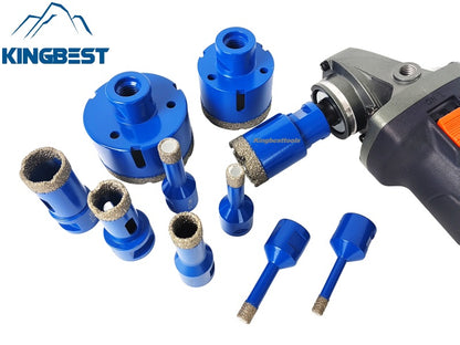 M14 Brazed Diamond Core Drilling Bit For Grinder Drilling 6-68mm