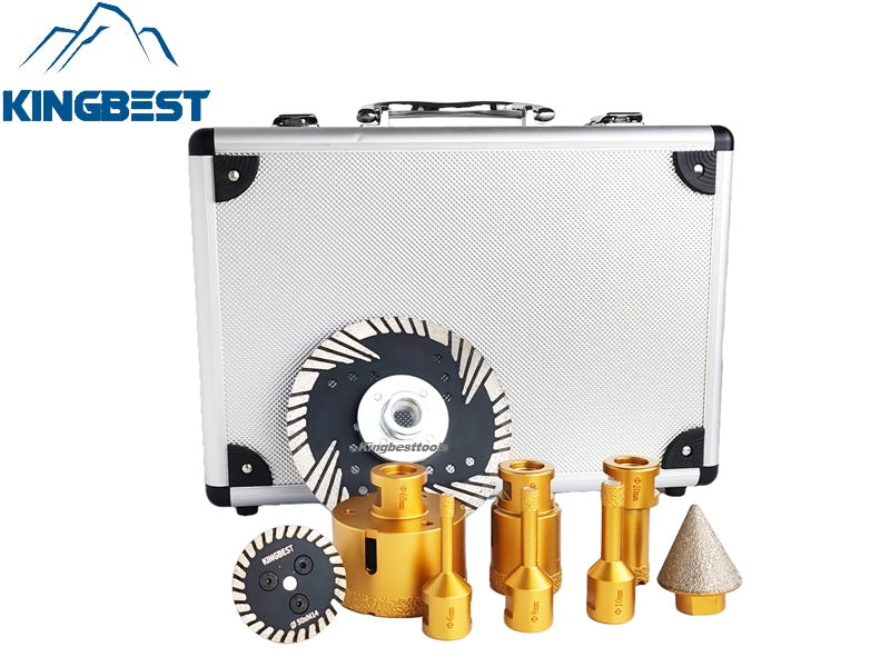 M14 Drilling Bit set 9Pcs Universal Diamond Bit Set for Cutting and Grinding-Free Shipping
