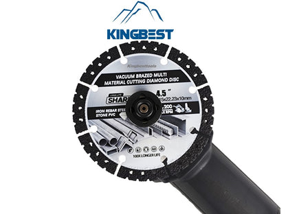 Black Vacuum Brazed Multi Cutting Diamond Disc
