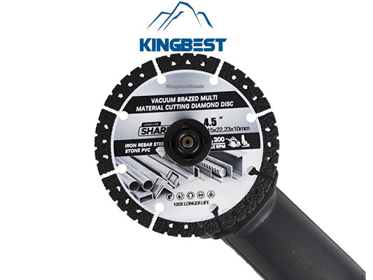 Black Vacuum Brazed Multi Cutting Diamond Disc