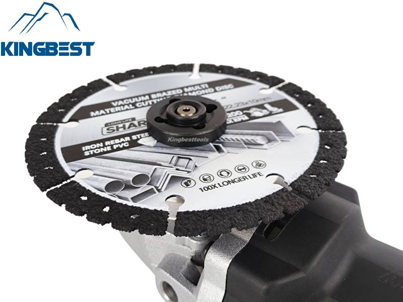 Black Vacuum Brazed Multi Cutting Diamond Disc