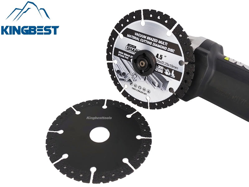 Black Vacuum Brazed Multi Cutting Diamond Disc