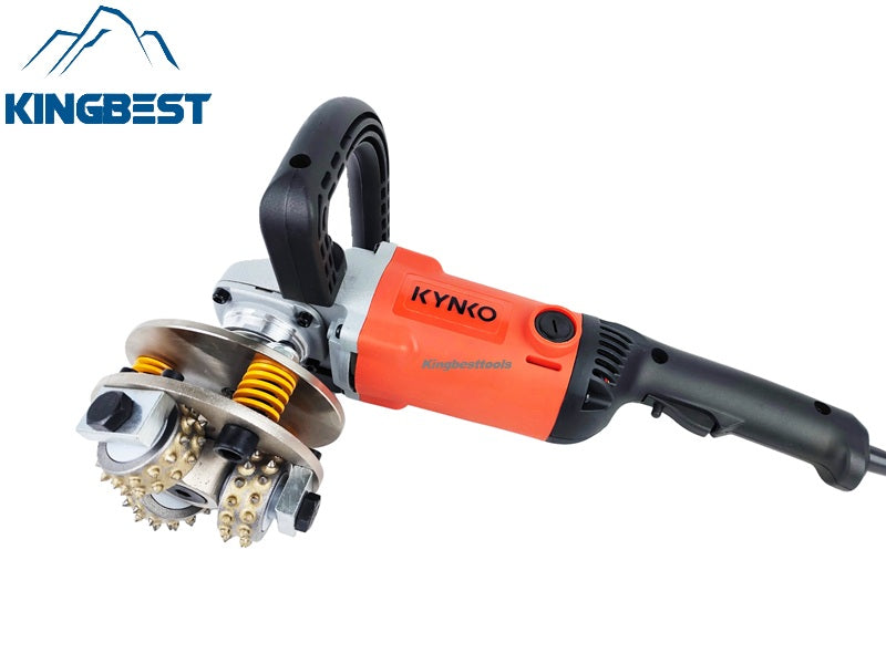 Rotary Bushhammer Angle Grinder for Stone and Concrete Rough Surface Free Shipping-A01A02